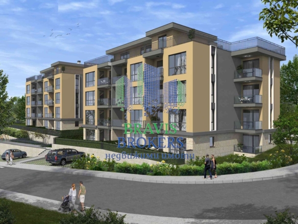 — ДВУСТАЕН АПАРТАМЕНТ — НОВА СГРАДА — ЛУКСОЗНО СТРОИТЕЛСТВО — - 0