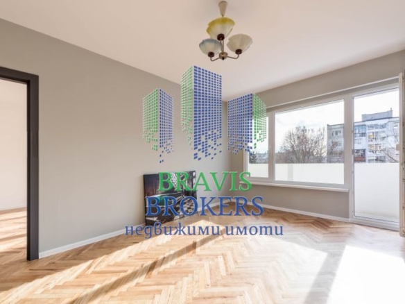 --ЦВЕТЕН КВАРТАЛ--ТРИ СПАЛНИ И ВСЕКИДНЕВНА--СЛЕД ОСНОВЕН РЕМОНТ--ЗАВЪРШЕН "ДО КЛЮЧ"--СРЕДЕН ЕТАЖ--СМЕНЕНИ ИНСТАЛАЦИИ - 0