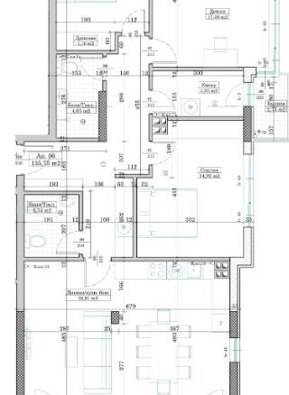 --ДО ТЕХНИЧЕСКИ УНИВЕРСИТЕТ -- АПАРТАМЕНТ 158 КВ.М -- ДНЕВНА 35 КВ.М.- И ТРИ ГОЛЕМИ СПАЛНИ 18/15/14 КВ.М.- --ДВЕ САНИТАРНИ - - 0