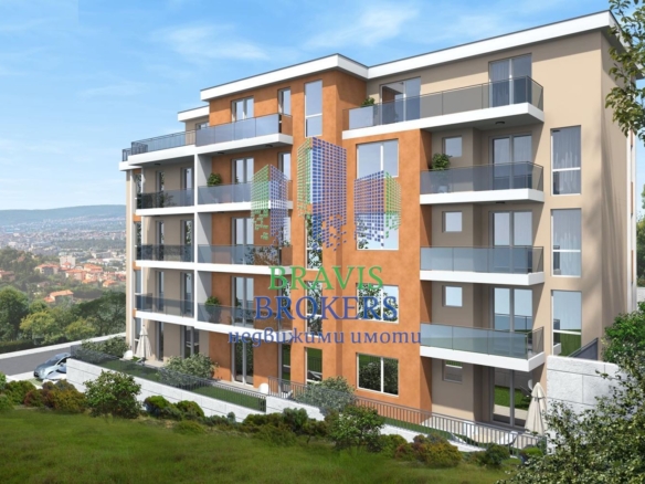 ИЗЦЯЛО ЮЖЕН - ИНВЕСТИЦИОНЕН ПАНОРАМЕН ТРИСТАЕН - ОПЦИЯ ЗА ПОДЗЕМНИ ПАРКОМЕСТА - ГОТОВА СГРАДА - 0