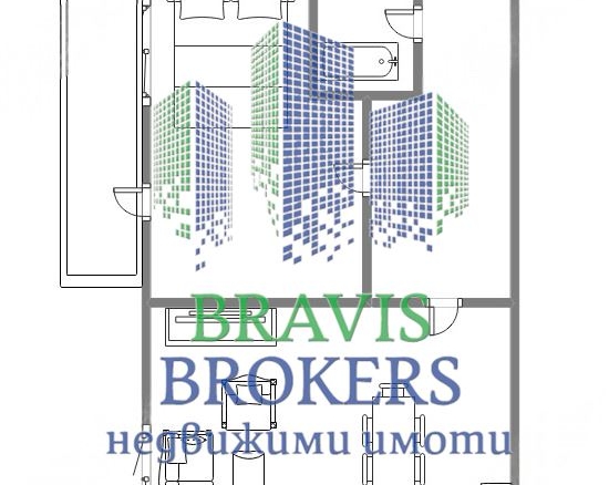 ИНВЕСТИЦИОНЕН - Двустаен- 79 500€ 📍 Цветен квартал - 0