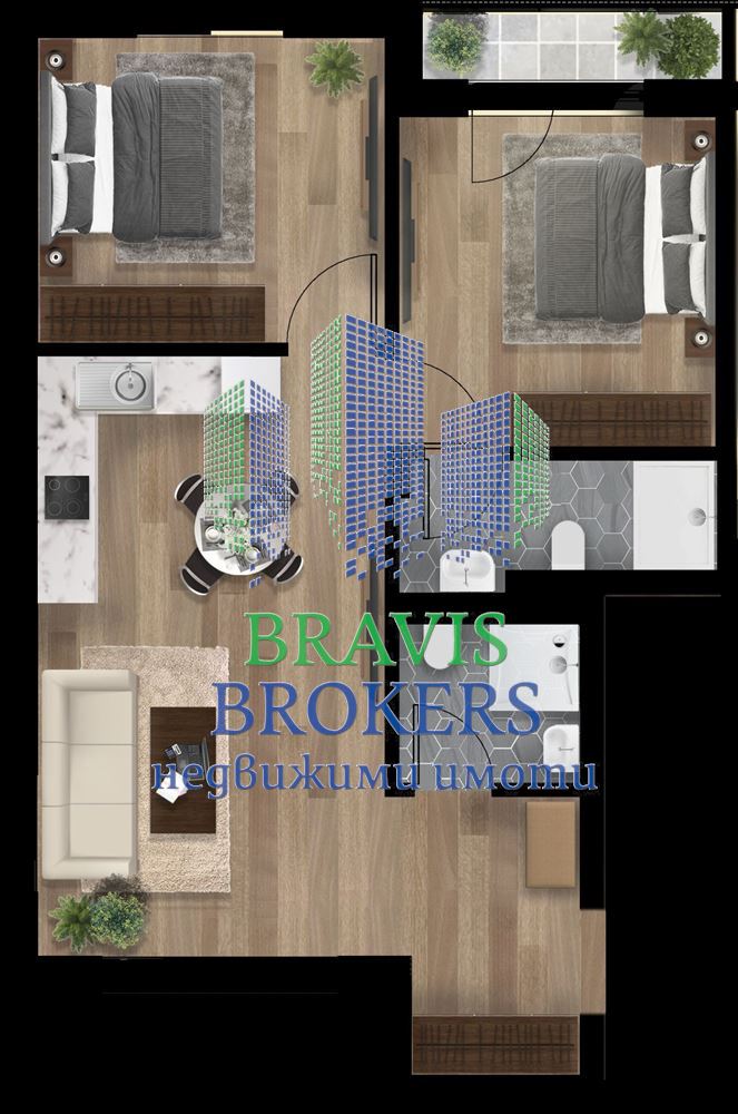 ГР. ВАРНА – М-Т АЛЕН МАК -- ТРИСТАЕН— ЗАТВОРЕН КОМПЛЕКС!! - 0