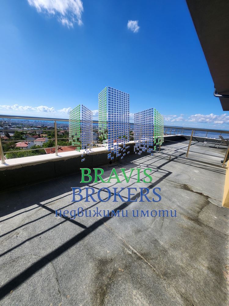 ЕКСКЛУЗИВНО - БЕЗ АНАЛОГ !! ЦЯЛ ЕТАЖ ОТ СГРАДА С АКТ 16 !! ЧЕТИРИСТАЕН ИМОТ + БОНУС 150 КВ.М ТЕРАСА С МОРСКА И ГРАДСКА ПАНОРАМА !!! ДВЕ ПАРКОМЕСТА В ЦЕНАТА !! - 0