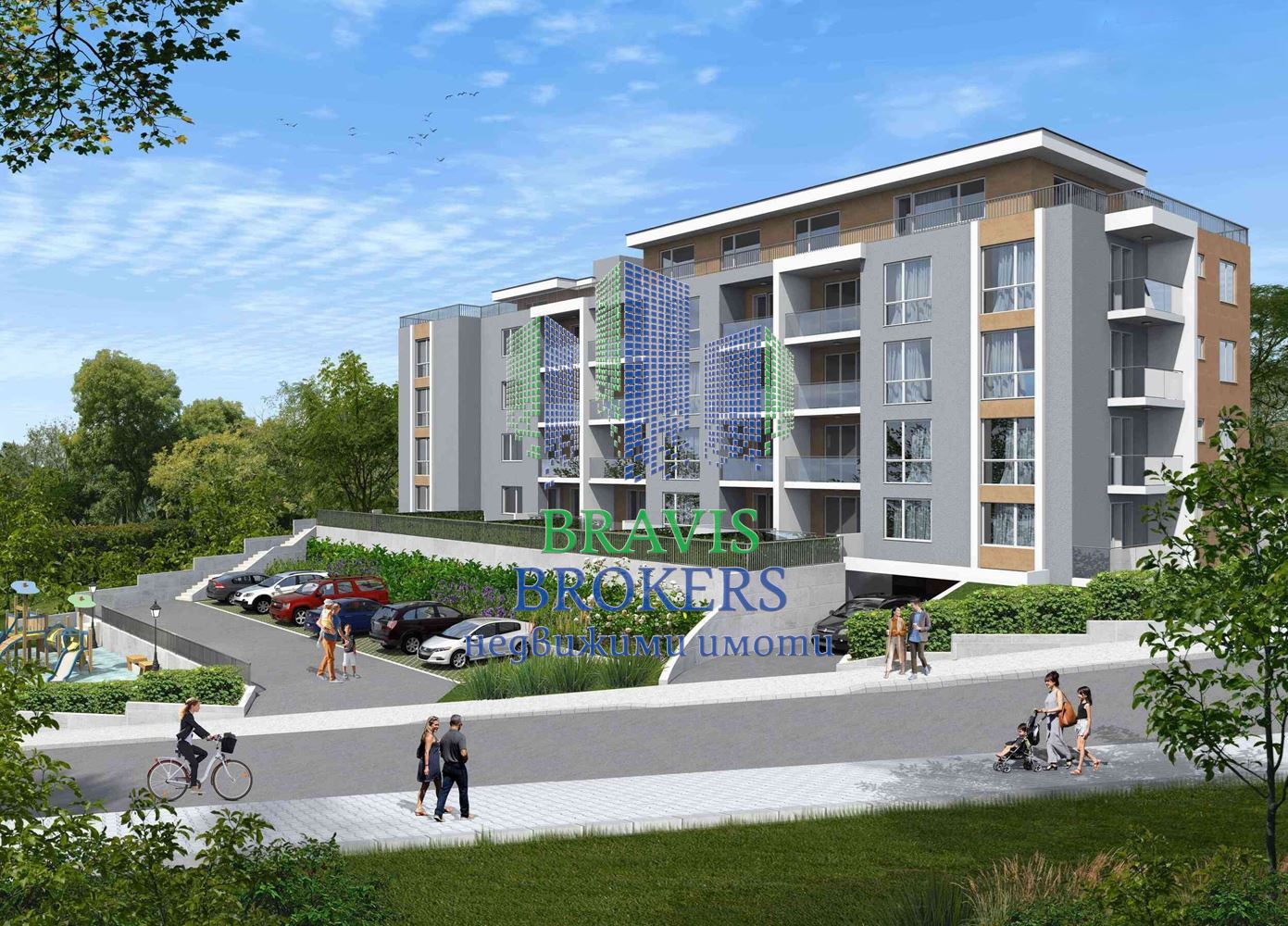 ПРОСТОРЕН ТРИСТАЕН - ДНЕВНА-24кв.м- СРЕДЕН ЕТАЖ -- РАЗСРОЧЕНО ПЛАЩАНЕ -- 135 000 EUR - 0