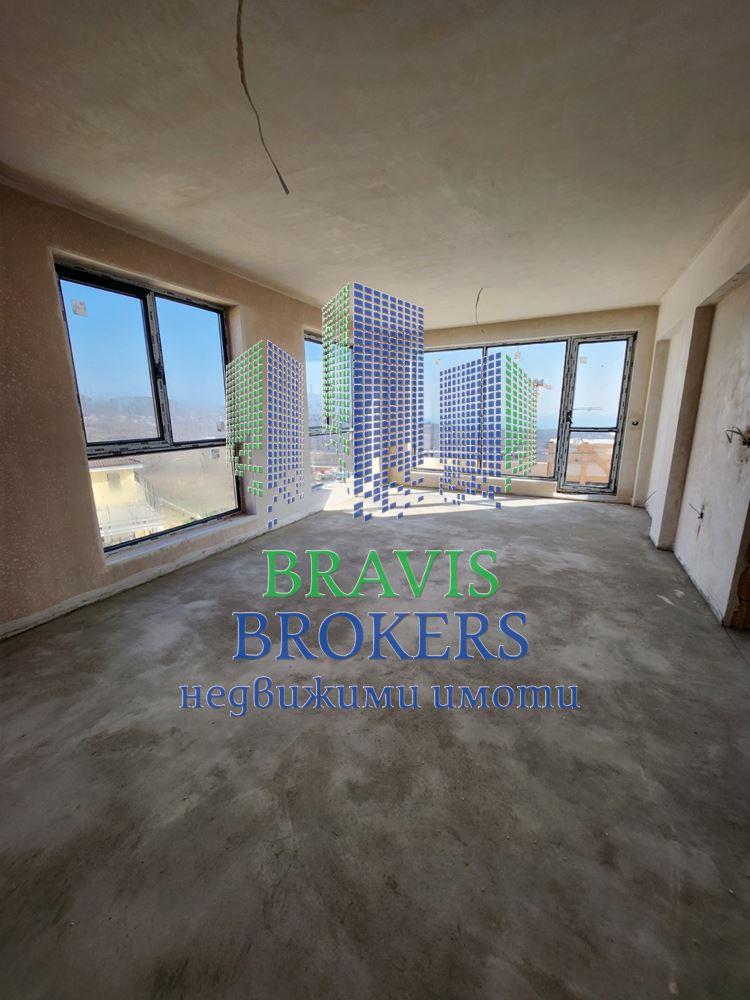 ТРИСТАЕН ПАНОРАМЕН АПАРТАМЕНТ - 90 КВ.М- МОРСКА И ГРАДСКА ПАНОРАМА - БОНУС ТЕРАСА - ОКОЛО 40 КВ.М! - 0