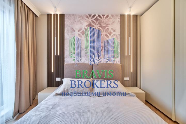 ГРАНД МОЛ -- ПРОСТОРЕН ЛУКСОЗНО ОБЗАВЕДЕН АПАРТАМЕНТ -- ОПЦИЯ ПАРКОМЯСТО - 0