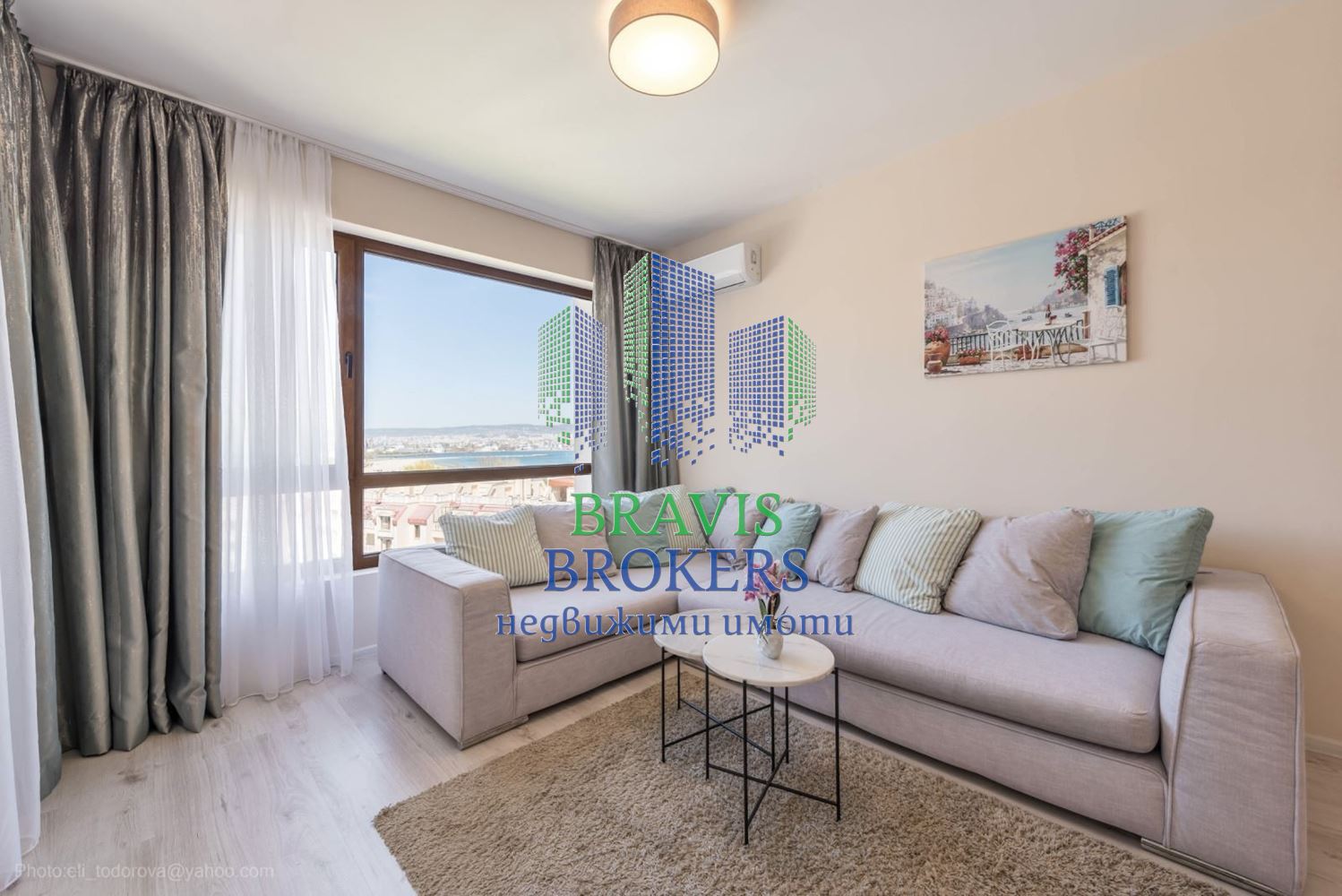 🏡Варна, Аспарухово - Дава се под наем Уникален 2стаен апартамент с нескриваема морска панорама🌊🌞 - 0