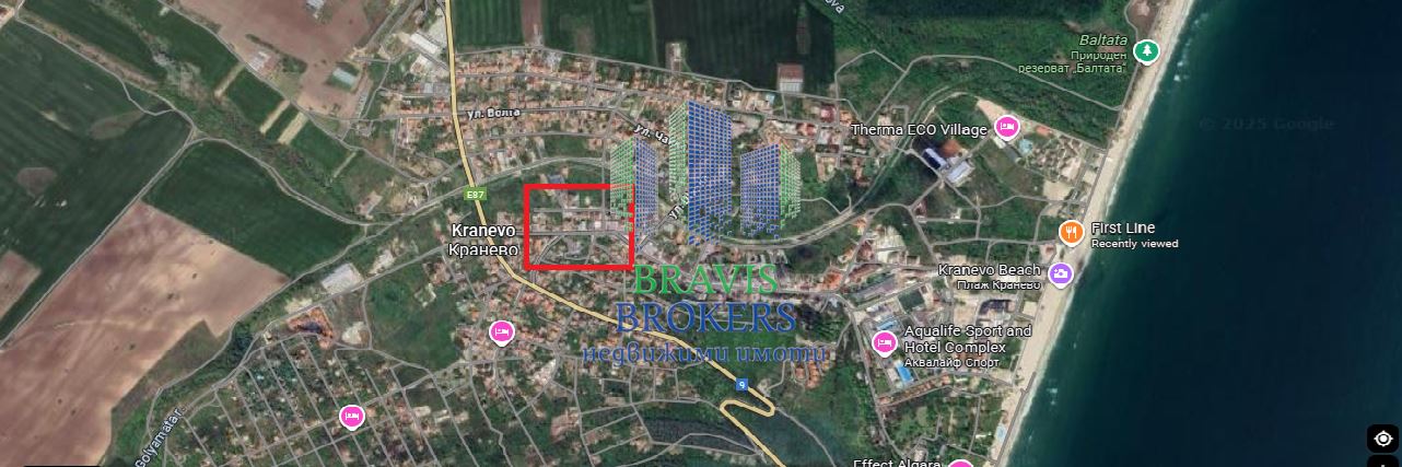 50 € /КВ.М ПАРЦЕЛ В РЕГУЛАЦИЯ В ЦЕНТЪРА НА С.КРАНЕВО - 0