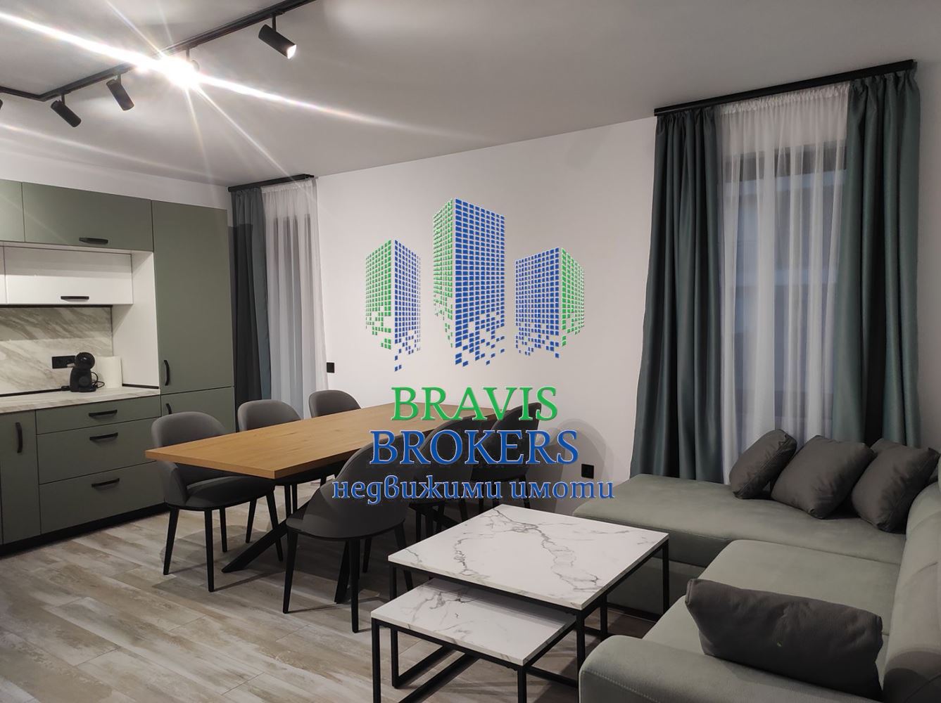 🏡 Дава се под наем луксозен 3-стаен апартамент в затворен комплекс🏘️ - 0