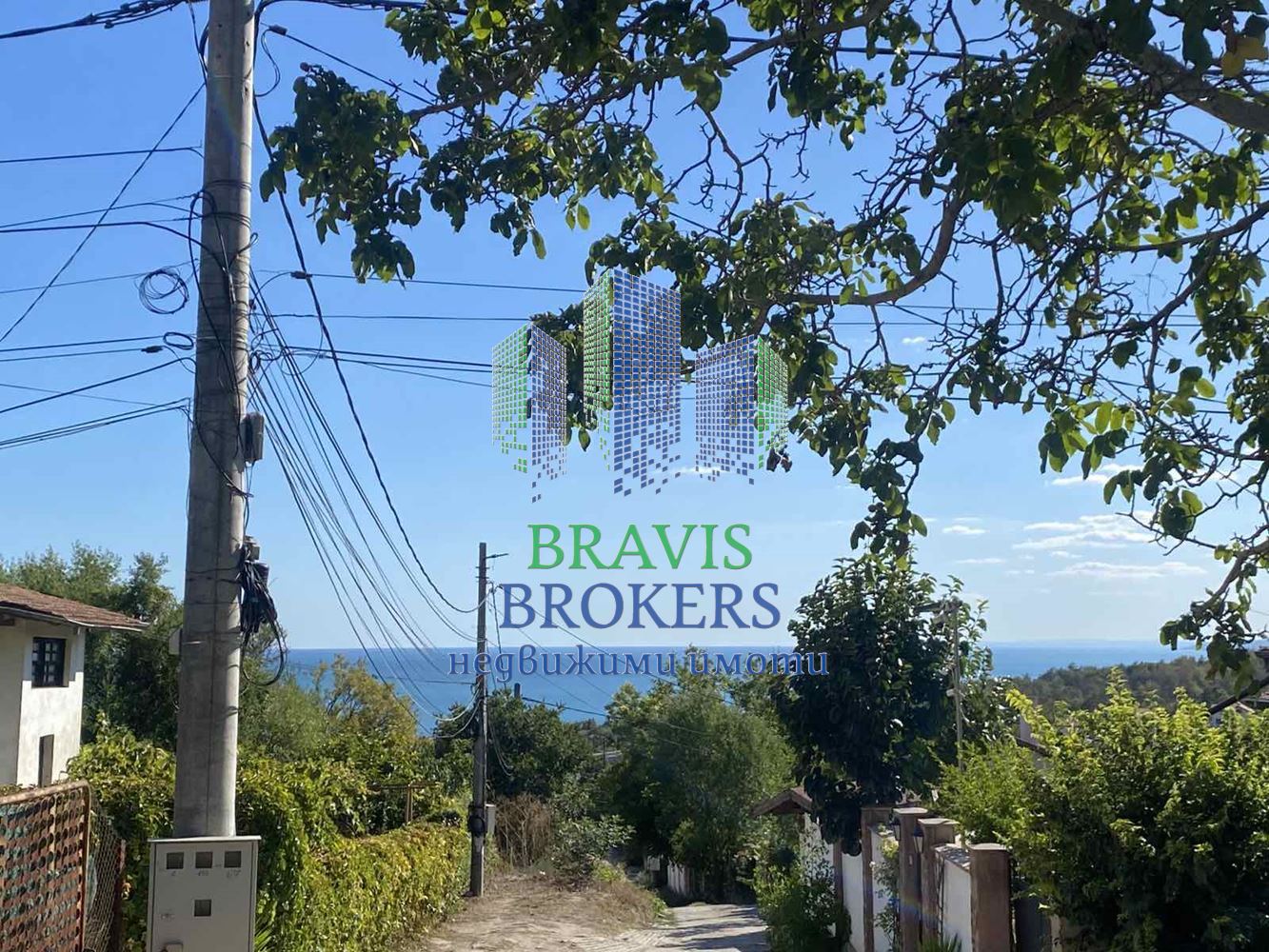 ПАРЦЕЛ С ПОСТРОЙКА -- В БЛИЗОСТ ДО БАЛЧИК И АЛБЕНА — ПУП — МОРСКА ПАНОРАМА – ДОБЪР ДОСТЪП — ОТЛИЧНА ЛОКАЦИЯ - 0