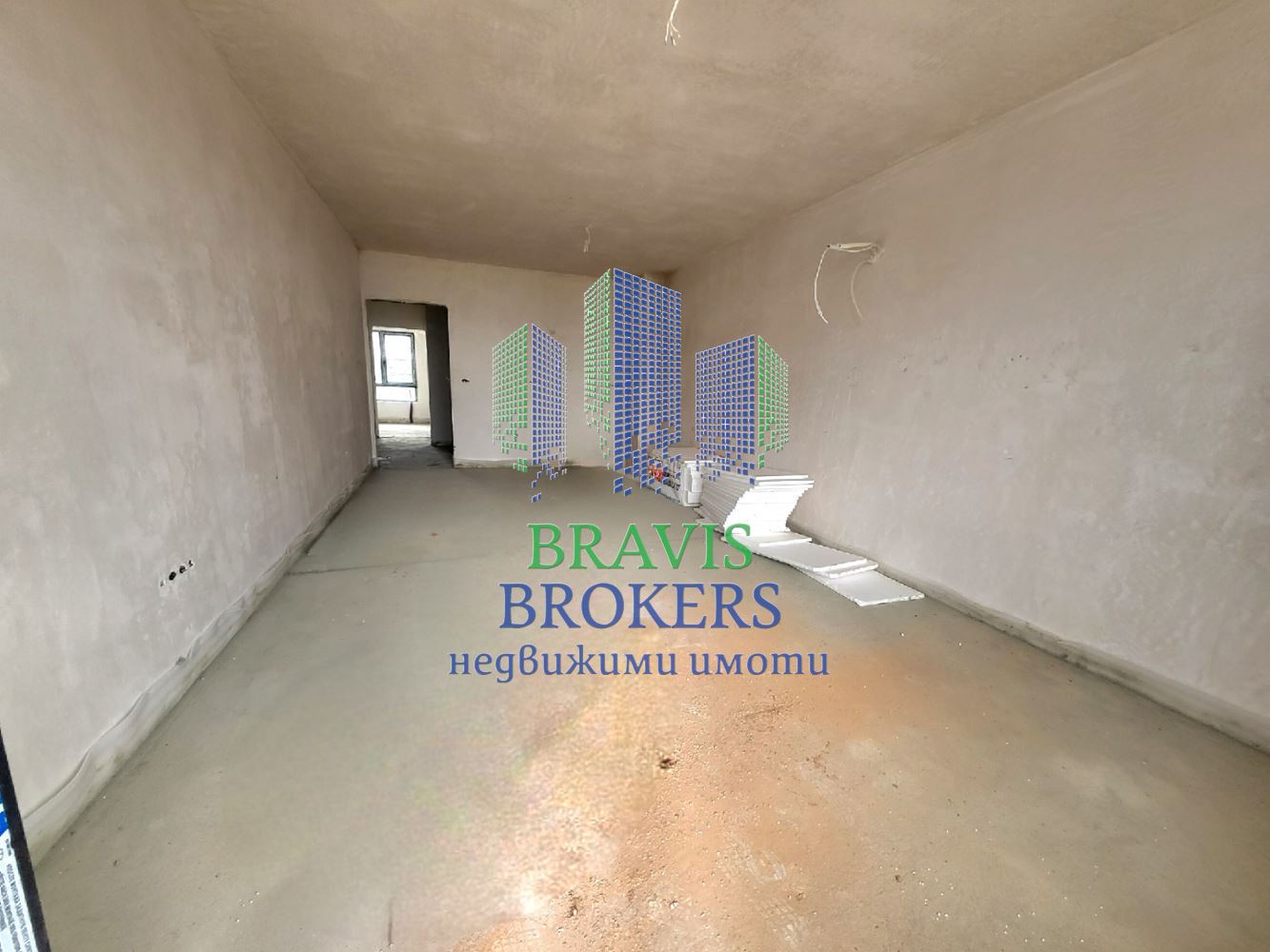 ТРИСТАЕН ПРОСТОРЕН — 123 800 ЕВРО – СРЕДЕН ЕТАЖ –НАПРЕДНАЛ ЕТАП НА СТРОИТЕЛСТВО - 0