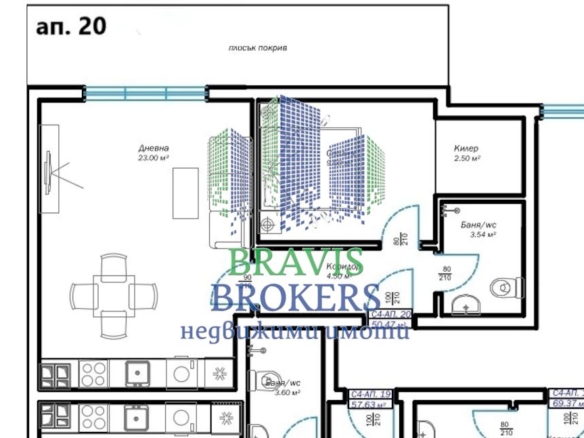 🏡 2-стаен апартамент, ново строителство в гр. Варна, кв. Изгрев - 0