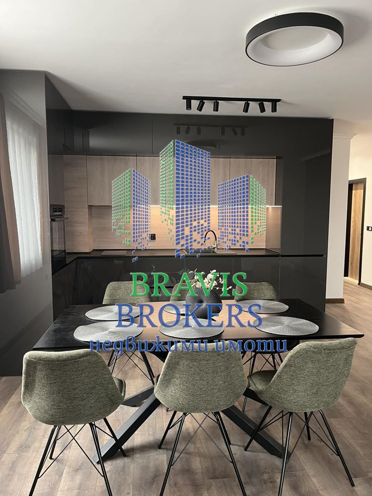 ЛУКСОЗЕН ЧИСТО НОВ ТРИСТАЕН ПОД НАЕМ СЪС ЗАКРИТО ПАРКОМЯСТО В ЦЕНАТА - 0