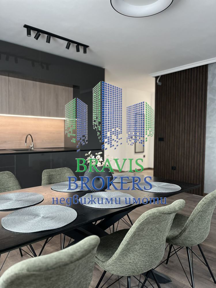 ЛУКСОЗЕН ЧИСТО НОВ ТРИСТАЕН ПОД НАЕМ СЪС ЗАКРИТО ПАРКОМЯСТО В ЦЕНАТА - 0