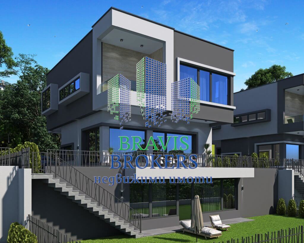 БЕЗ КОМИСИОНА ОТ КУПУВАЧА !! - ТРИЕТАЖНА МОДЕРНА КЪЩА - МОРСКА ГЛЕДКА - 0