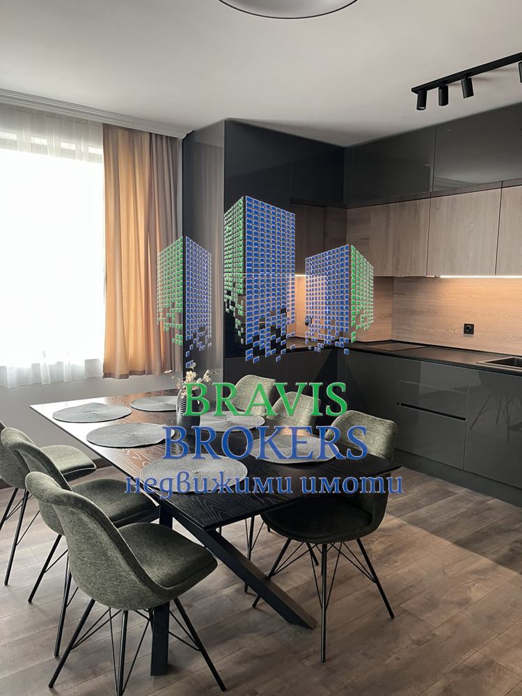 ЛУКСОЗЕН ЧИСТО НОВ ТРИСТАЕН ПОД НАЕМ СЪС ЗАКРИТО ПАРКОМЯСТО В ЦЕНАТА - 0