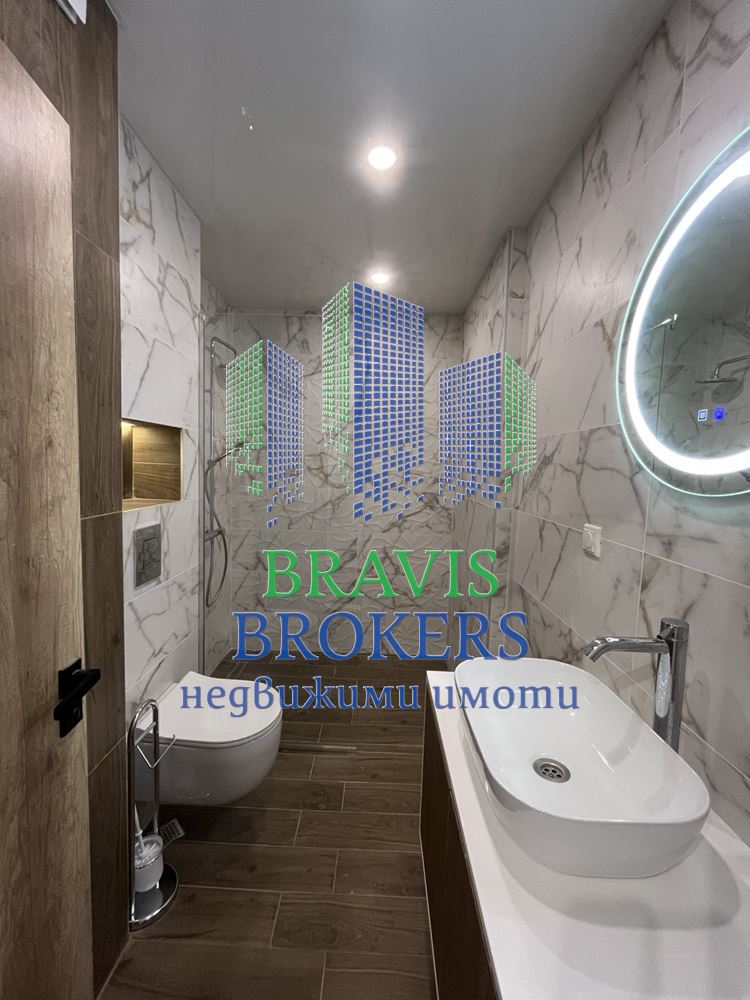 ЛУКСОЗЕН ЧИСТО НОВ ТРИСТАЕН ПОД НАЕМ СЪС ЗАКРИТО ПАРКОМЯСТО В ЦЕНАТА - 0