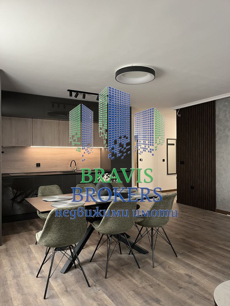 ЛУКСОЗЕН ЧИСТО НОВ ТРИСТАЕН ПОД НАЕМ СЪС ЗАКРИТО ПАРКОМЯСТО В ЦЕНАТА - 0