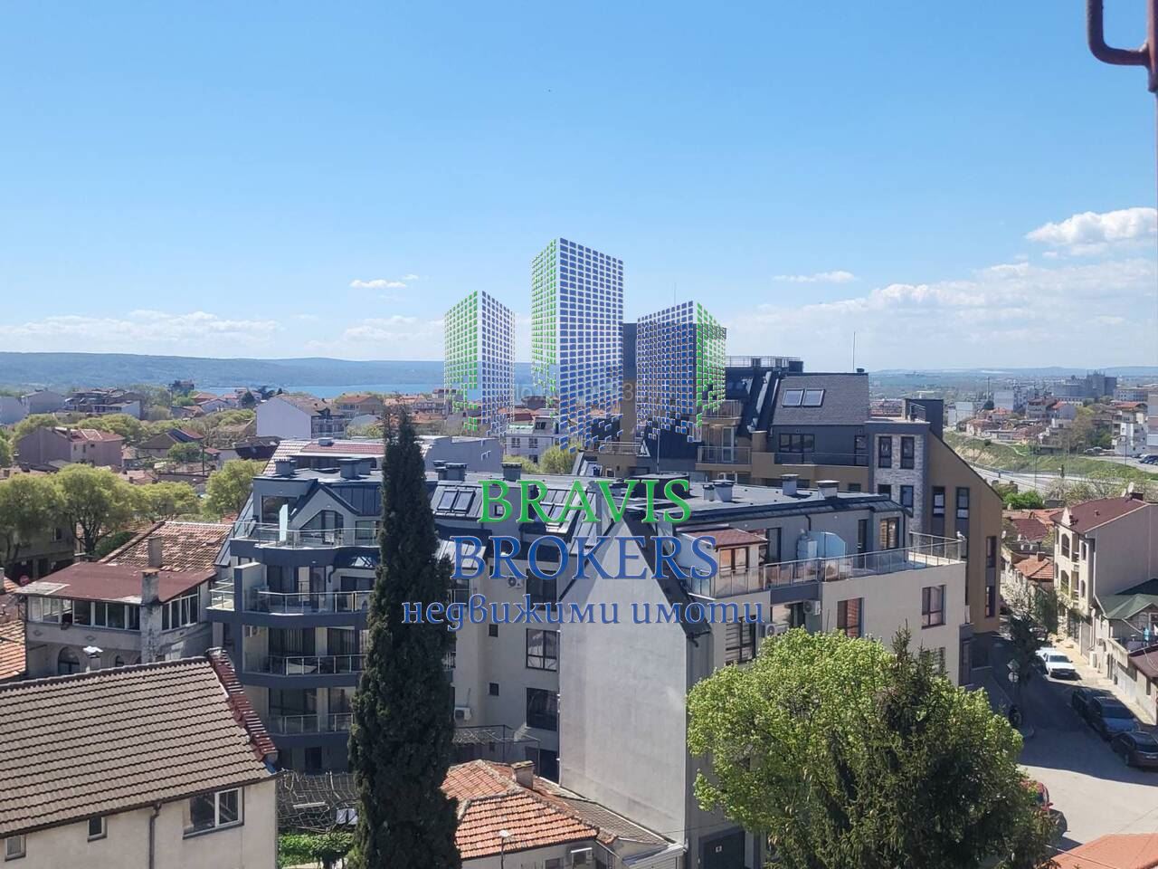 КОЛХОЗЕН ПАЗАР – ПРОСТОРЕН ТРИСТАЕН 110кв.м – ПАРКОМЯСТО В ЦЕНАТА— ПРЕКРАСНА ГРАДСКА ПАНОРАМА - 0