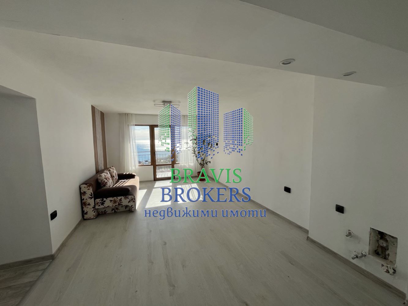 ДО ПЛАЖ КАБАКУМ - ПРОСТОРЕН ДВУСТАЕН -РЕМОНТ ДО КЛЮЧ — ПАНОРАМА - 0