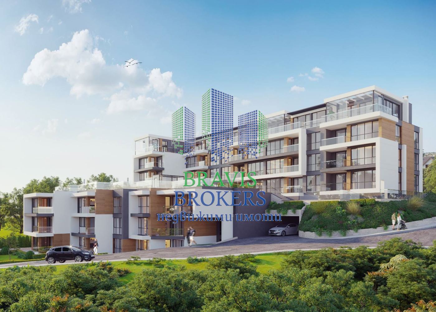 ВИНИЦА -- НЕВЕРОЯТНА МОРСКА И ГРАДСКА ПАНОРАМА ПРОСТОРЕН ТРИСТАЕН – РАЗСРОЧЕНО ПЛАЩАНЕ - 0