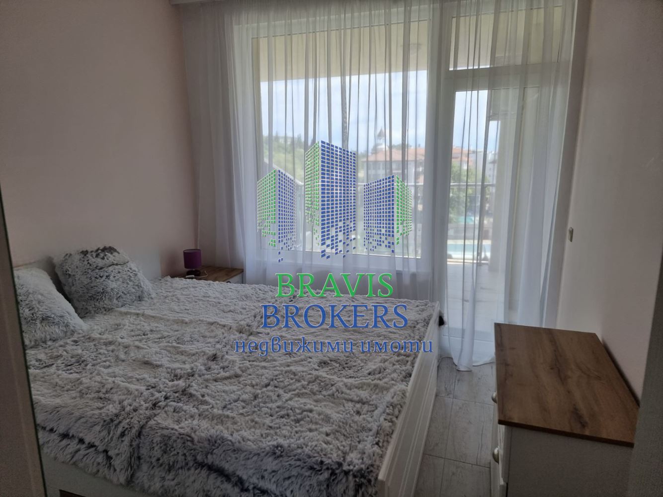 г.ВАРНА – Св. Константин и Елена– НАПЪЛНО ОБЗАВЕДЕН – ТЕРАСА - БОНУС ПАРКОМЯСТО ! - 0