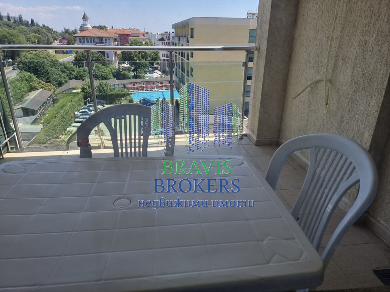 г.ВАРНА – Св. Константин и Елена– НАПЪЛНО ОБЗАВЕДЕН – ТЕРАСА - БОНУС ПАРКОМЯСТО ! - 0