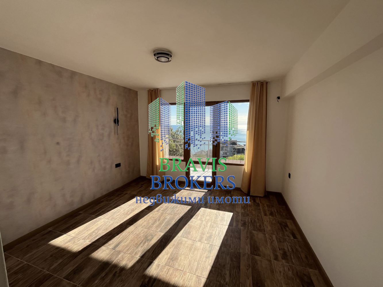 ДО ПЛАЖ КАБАКУМ - ПРОСТОРЕН ДВУСТАЕН -РЕМОНТ ДО КЛЮЧ — ПАНОРАМА - 0