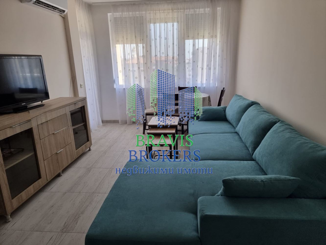 г.ВАРНА – Св. Константин и Елена– НАПЪЛНО ОБЗАВЕДЕН – ТЕРАСА - БОНУС ПАРКОМЯСТО ! - 0