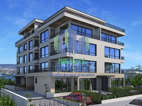 г.Варна, ГАЛАТА – ПРОСТОРЕН ЕДНОСТАЕН – НОВА ЛУКСОЗНА СГРАДА – СОБСТВЕНА ТЕРАСА 15кв.м - 0