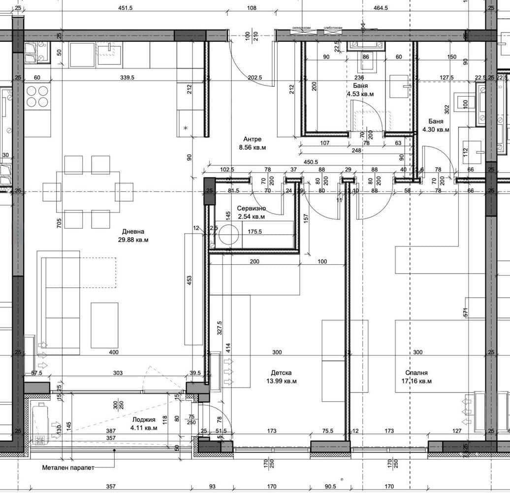 г.Варна, ГАЛАТА – ПРОСТОРЕН ТРИСТАЕН – ДНЕВНА = 30кв.м – СПАЛНЯ-17кв.м и 14кв.м – СРЕДЕН ЕТАЖ-0 г.Варна, ГАЛАТА – ПРОСТОРЕН ТРИСТАЕН – ДНЕВНА = 30кв.м – СПАЛНЯ-17кв.м и 14кв.м - СРЕДЕН ЕТАЖ - 0