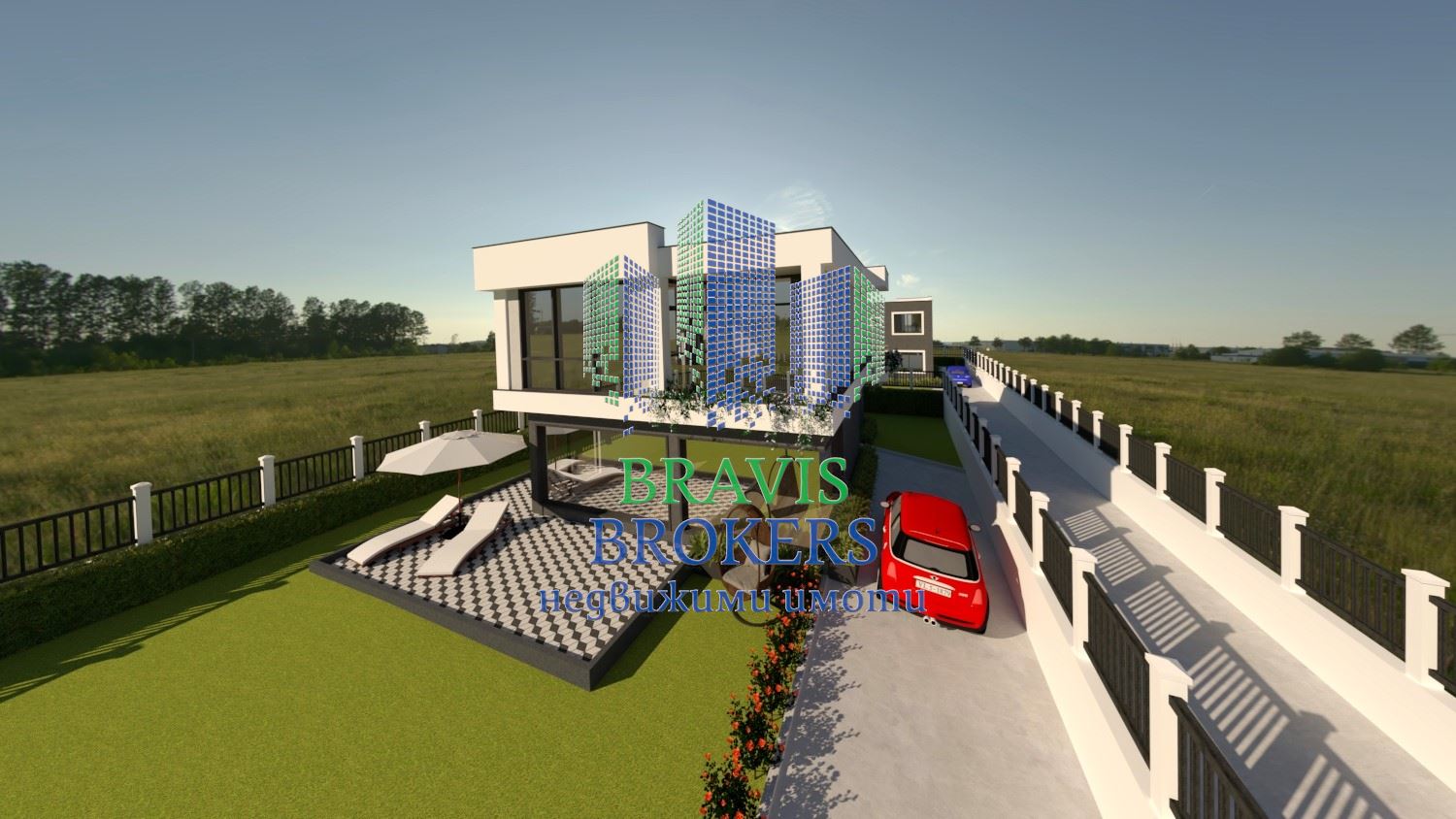 МАНАСТИРСКИ РИД — ДВУЕТАЖНА МОДЕРНА КЪЩА – САМОСТОЯТЕЛЕН ДВОР — ПАРКОМЕСТА-0 МАНАСТИРСКИ РИД — ДВУЕТАЖНА МОДЕРНА КЪЩА – САМОСТОЯТЕЛЕН ДВОР — ПАРКОМЕСТА - 0