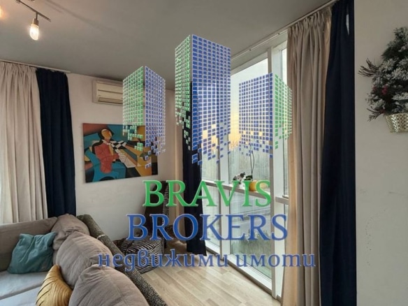 ЕВКСИНОГРАД — ПАРКОМЯСТО В ЦЕНАТА - МОРСКА ПАНОРАМА – НАПЪЛНО ОБЗАВЕДЕН ДВУСТАЕН - СРЕДЕН ЕТАЖ - 0