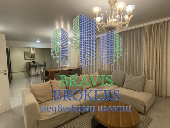 ГРЪЦКА МАХАЛА – ПЛОЩАД НЕЗАВИСИМОСТ ! ДИЗАЙНЕРСКИ ОБЗАВЕДЕН ЧЕТИРИСТАЕН АПАРТАМЕНТ С ПОДЗЕМНО ПАРКОМЯСТО ! - 0