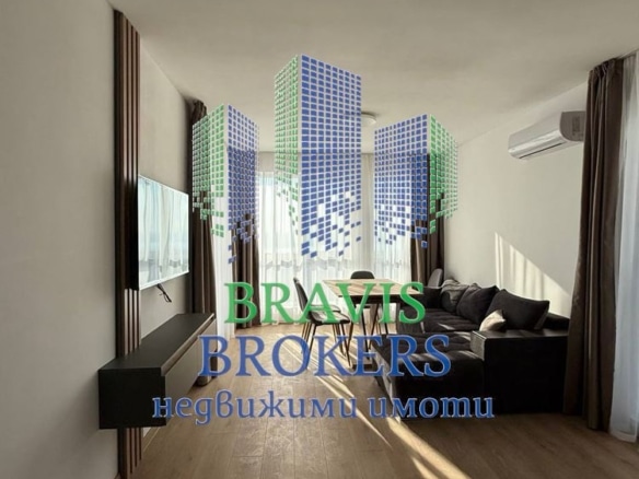 ВАРНА ВЪЗРАЖДАНЕ 3 - НАПЪЛНО ОБЗАВЕДЕН ТРИСТАЕН - ЧИСТО НОВ - ПАНОРАМА - 0