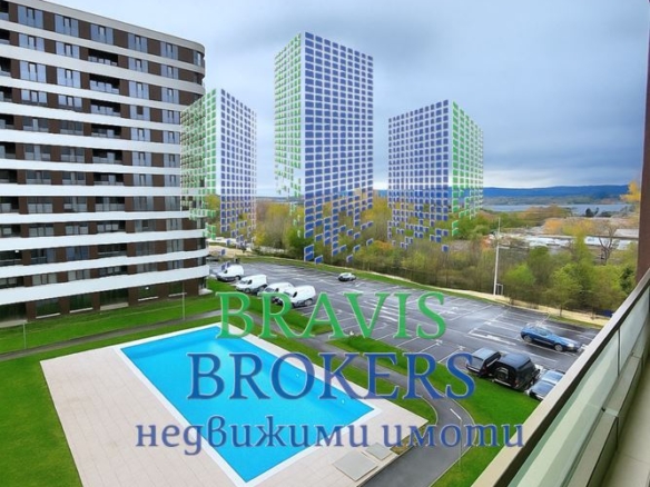 ТРОШЕВО - ВАРНА СИТИ ПАРК ЮГ -- ДВУСТАЕН НА СРЕДЕН ЕТАЖ - ПАНОРАМА -- АКТ 16 - 0