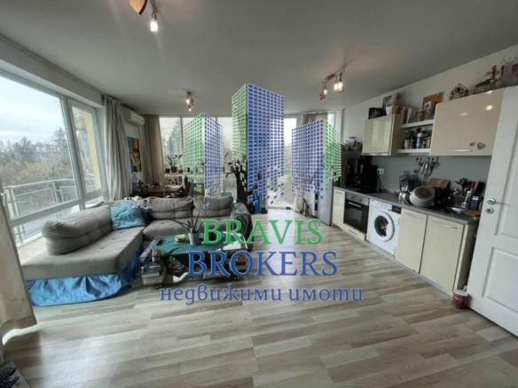 ЕВКСИНОГРАД — ПАРКОМЯСТО В ЦЕНАТА - МОРСКА ПАНОРАМА – НАПЪЛНО ОБЗАВЕДЕН ДВУСТАЕН - СРЕДЕН ЕТАЖ - 0