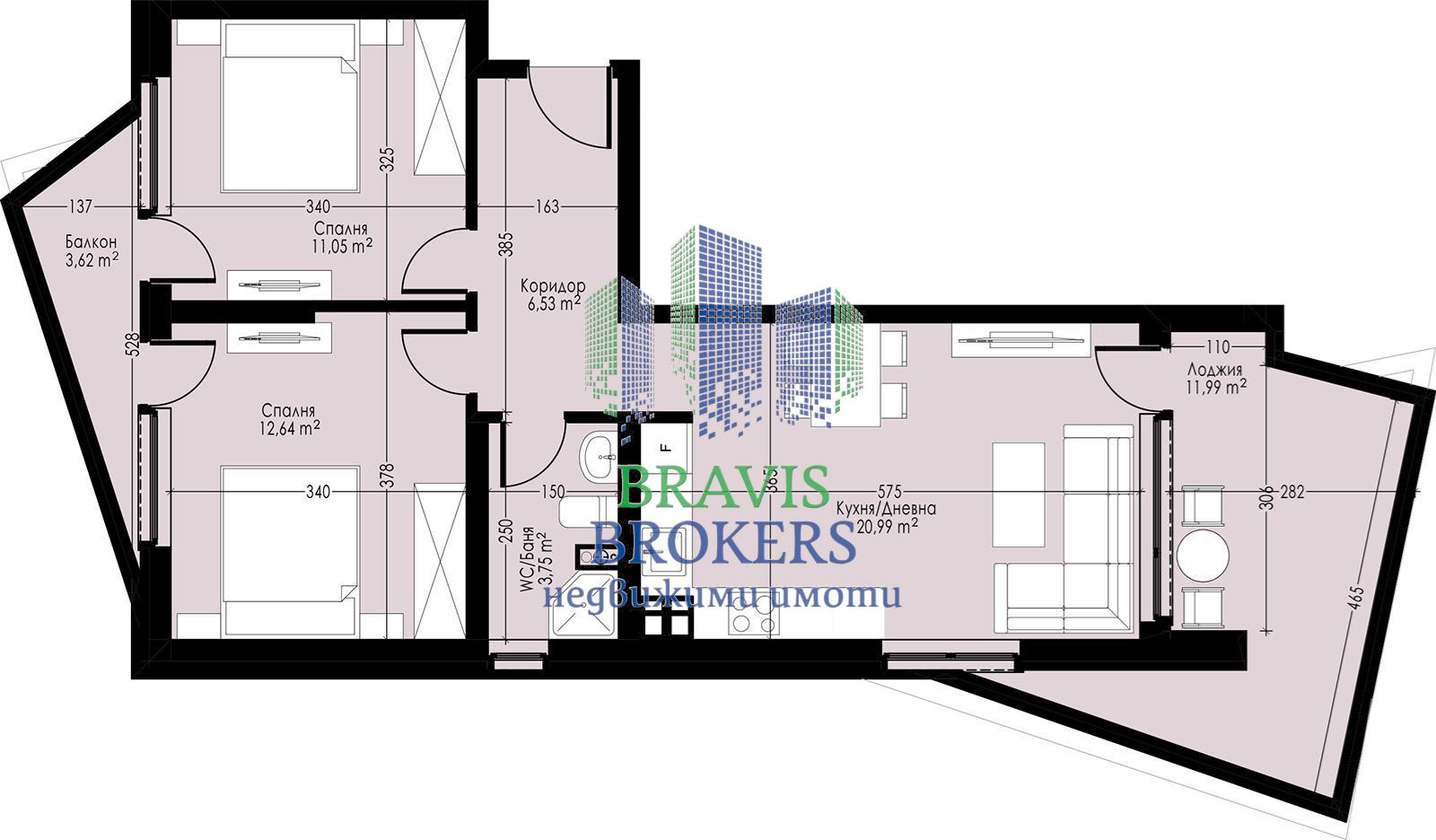 ВАРНА ВЪЗРАЖДАНЕ 1 до ПАРКА – ГОЛЯМ ТРИСТАЕН 112кв.м - ОПЦИЯ ЗА ПАРКОМЯСТО – СРЕДЕН ЕТАЖ – НОВА ЛУКСОЗНА СГРАДА - 0