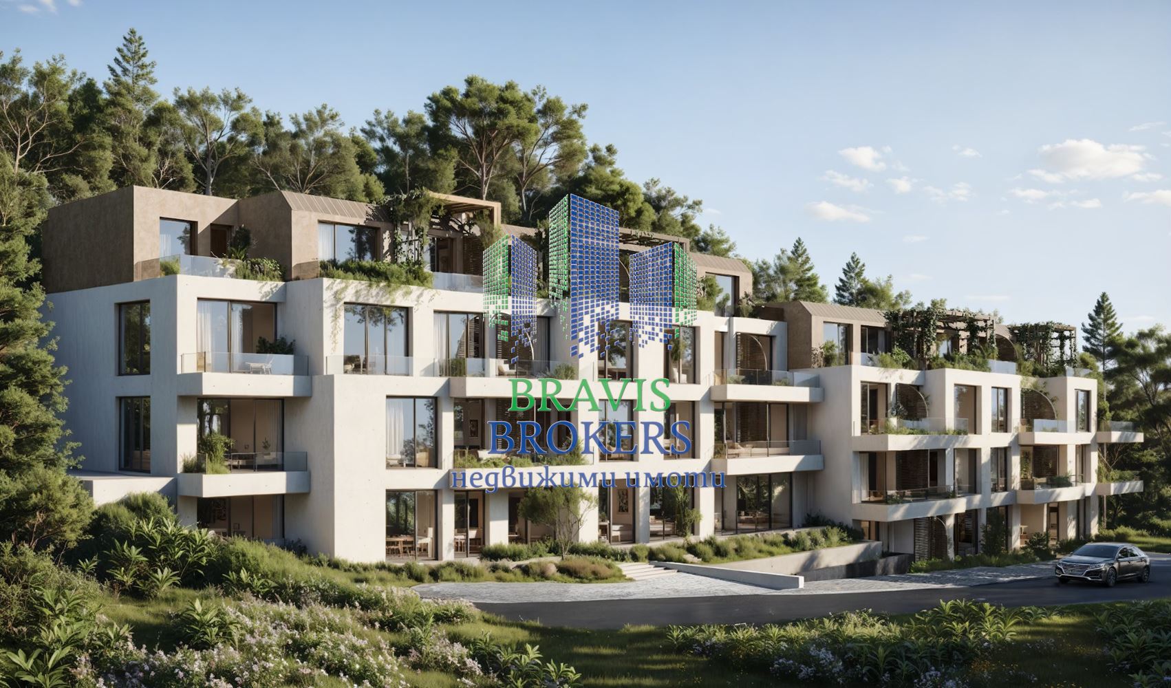 К.К. СЛЪНЧЕВ ДЕН — ПРЕКРАСЕН ДВУСТАЕН — НА МЕТРИ ОТ ПЛАЖА — НОВ МОДЕРЕН КОМПЛЕКС - 0