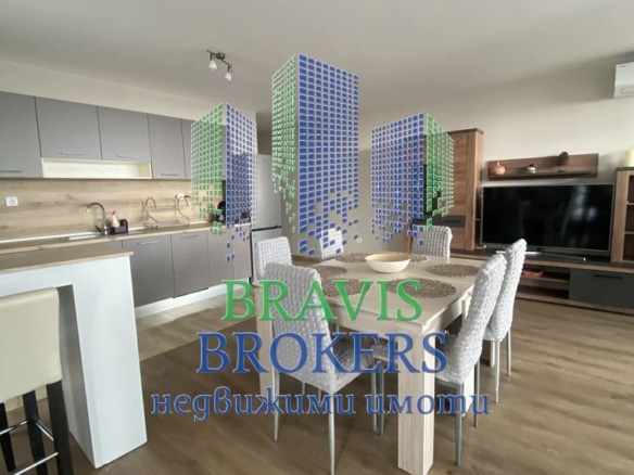 БРИЗ – ТРИСТАЕН ОБЗАВЕДЕН АПАРТАМЕНТ – НАПЪЛНО ОБОРУДВАН -- ПАНОРАМА - 0