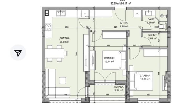 ТРИСТАЕН ПРОСТОРЕН — ЮЖЕН – НОВА МОДЕРНА ЖИЛИЩНА СГРАДА – УТВЪРДЕН ИНВЕСТИТОР – ПАНОРАМНА ГЛЕДКА - 0