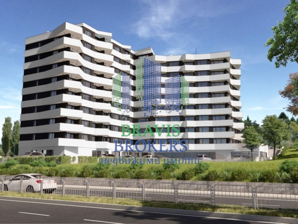 ВАРНА ВЪЗРАЖДАНЕ 1 до ПАРКА – ГОЛЯМ ТРИСТАЕН 112кв.м - ОПЦИЯ ЗА ПАРКОМЯСТО – СРЕДЕН ЕТАЖ – НОВА ЛУКСОЗНА СГРАДА - 0