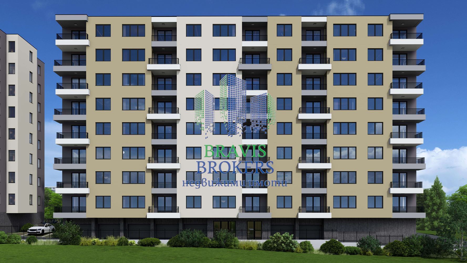 ТРИСТАЕН ПРОСТОРЕН — ЮЖЕН – НОВА МОДЕРНА ЖИЛИЩНА СГРАДА – УТВЪРДЕН ИНВЕСТИТОР – ПАНОРАМНА ГЛЕДКА - 0