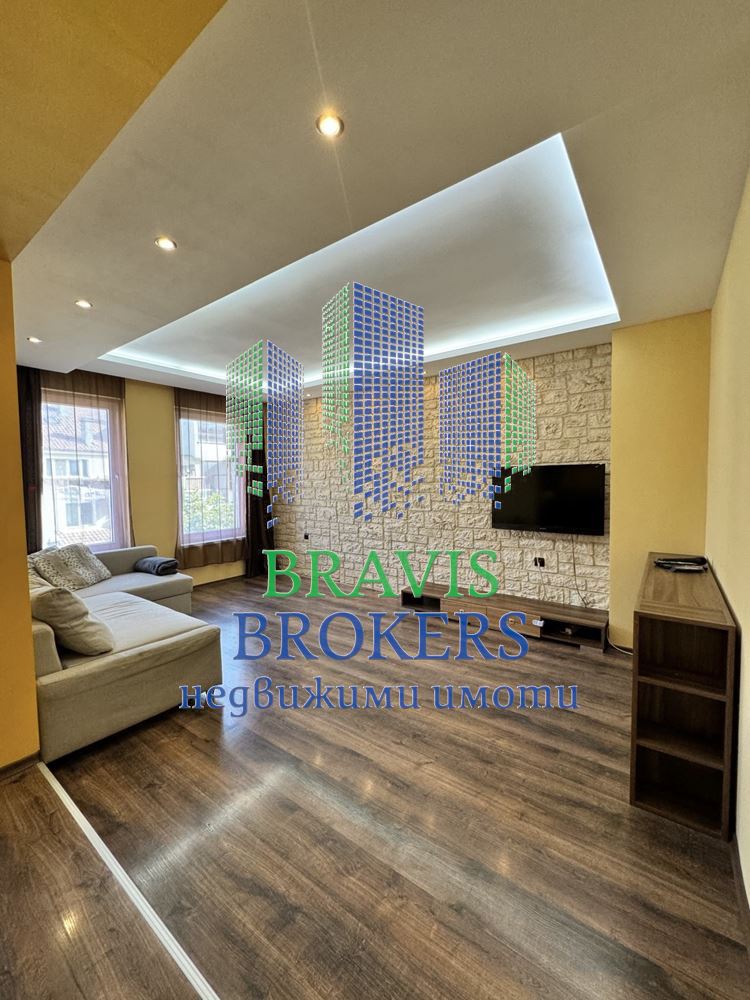 ВАРНА ПОБЕДА — НАПЪЛНО ОБЗАВЕДЕН МЕЗОНЕТ 110кв.м — СРЕДЕН ЕТАЖ–ТУХЛЕНА СГРАДА – ПРИЛЕЖАЩА МАЗА - 0