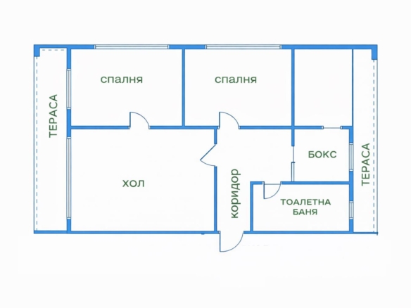 ДО РУСКОТО УЧИЛИЩЕ – ЧЕТИРИСТАЕН – ТАВАНСКА СТАЯ И ИЗБЕНО ПОМЕЩЕНИЕ В ЦЕНАТА - 0