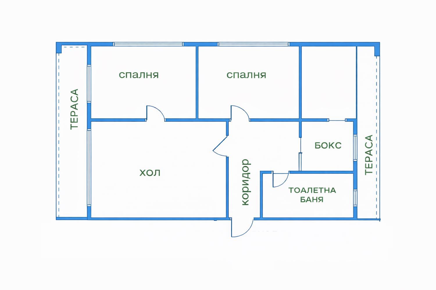 ДО РУСКОТО УЧИЛИЩЕ – ЧЕТИРИСТАЕН – ТАВАНСКА СТАЯ И ИЗБЕНО ПОМЕЩЕНИЕ В ЦЕНАТА - 0