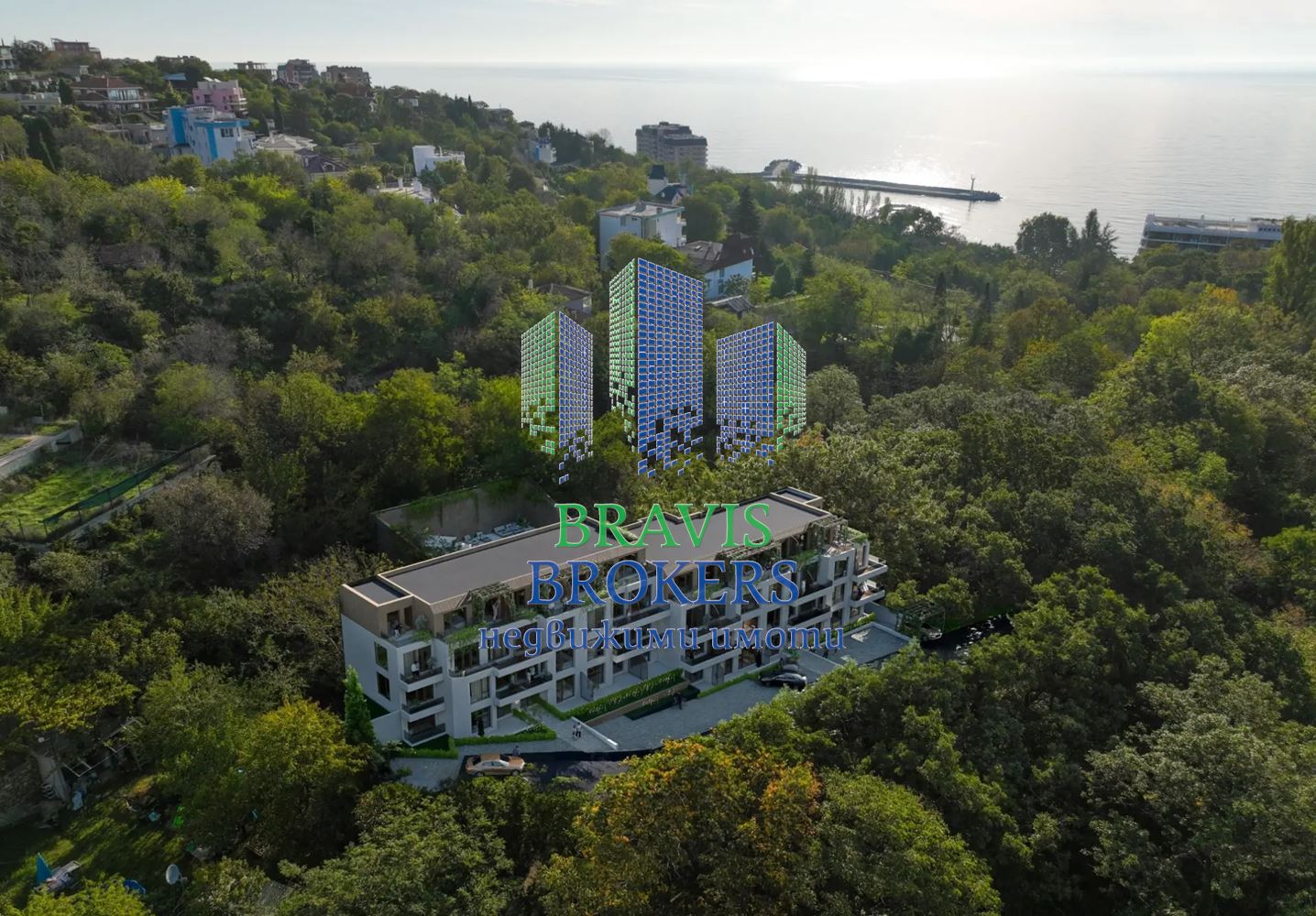 К.К. СЛЪНЧЕВ ДЕН — ПРЕКРАСЕН ДВУСТАЕН — НА МЕТРИ ОТ ПЛАЖА — НОВ МОДЕРЕН КОМПЛЕКС - 0