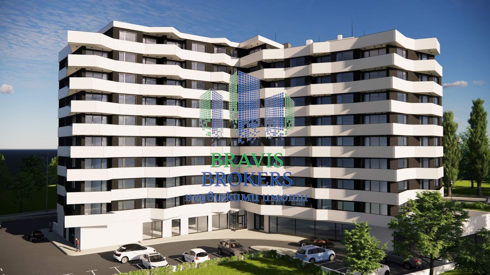 ВАРНА ВЪЗРАЖДАНЕ 1 до ПАРКА – ГОЛЯМ ТРИСТАЕН 112кв.м - ОПЦИЯ ЗА ПАРКОМЯСТО – СРЕДЕН ЕТАЖ – НОВА ЛУКСОЗНА СГРАДА - 0