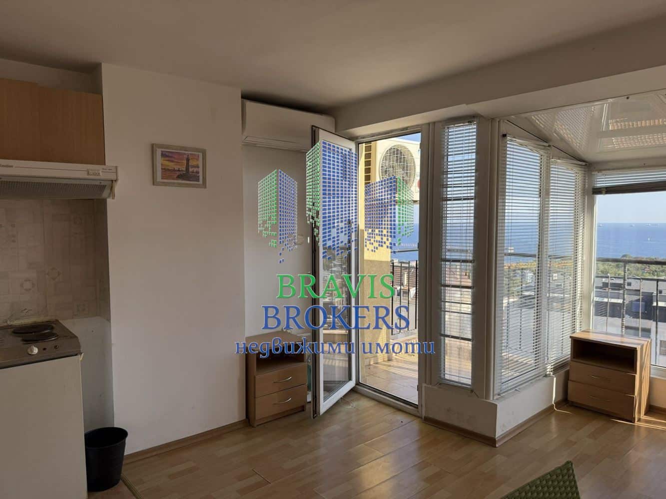 ВАРНА БРИЗ - ТУХЛА СГРАДА – ОБЗАВЕДЕН ДВУСТАЕН АПАРТАМЕНТ – МОРСКА ПАНОРАМА - ТОП ЦЕНА - 106900 - 0