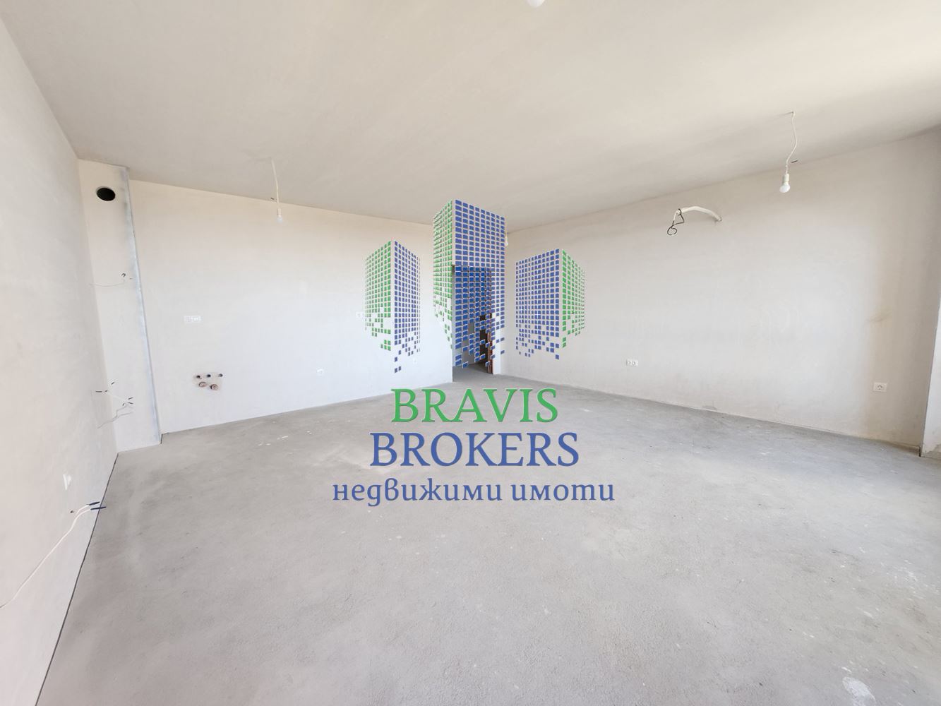 ПЛАТИ 10 % СЕГА ОСТАТЪКА НА ГОТОВА СГРАДА - ДО КУБЧЕТО -- ИНВЕСТИЦИОНЕН ТРИСТАЕН - ДНЕВНА = 26кв.м - НАПРЕДНАЛ ЕТАП НА СТРОИ - 0